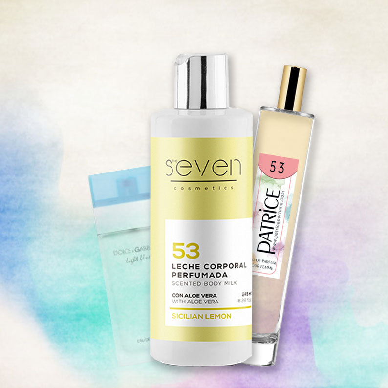 53- Ligth Blue body milk - PatriceParfums
