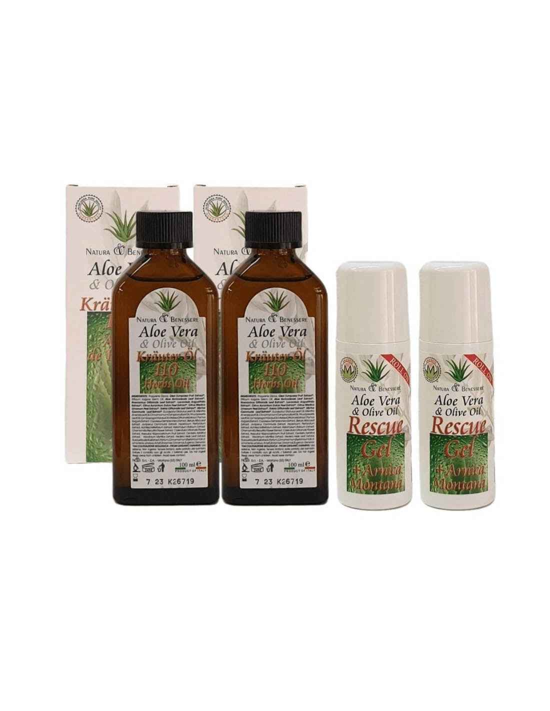 Pack Ahorro Bienestar - Rescue Gel Arnica + Krauter 110