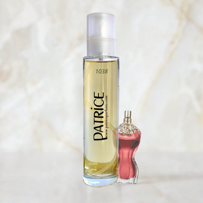 1038 - equivalente a LA BELLE, JEAN PAUL GAULTIER PARA MUJERES. - PatriceParfums