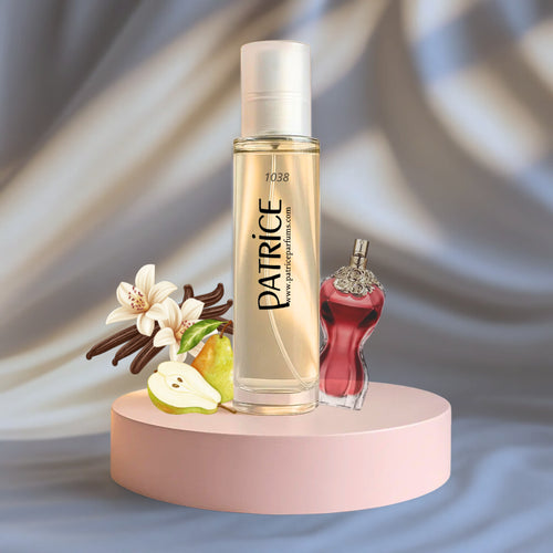 Perfume 1038 - equivalente a LA BELLE, JEAN PAUL GAULTIER PARA MUJERES.