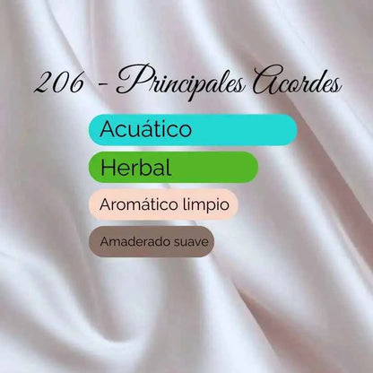 206 - equivalente a Cool Water de Davidoff.