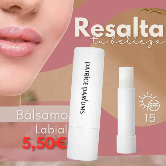 Balsamo labial con protección solar