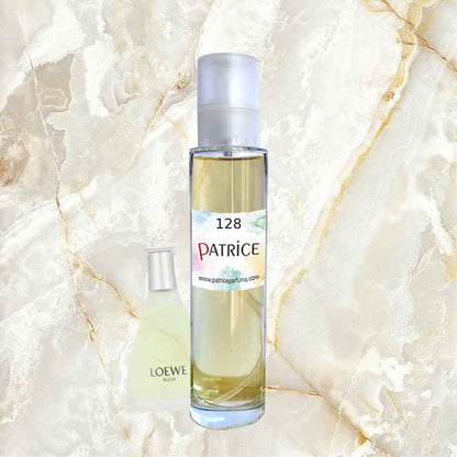 128- equivalente a  Agua de Loewe de Loewe.