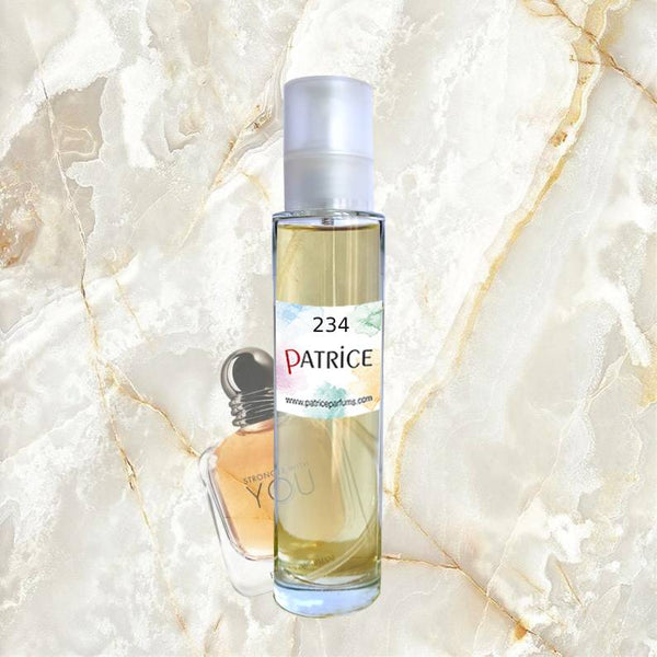 234 - equivalente a Stronger with you de Emporio Armani.
