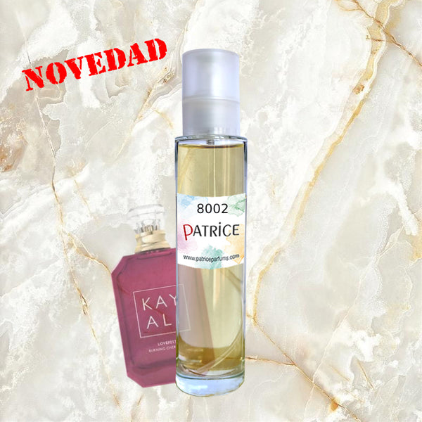 8002 - equivalente a Lovefest Burning Cherry | 48 Eau de Parfum Kayali Fragrances