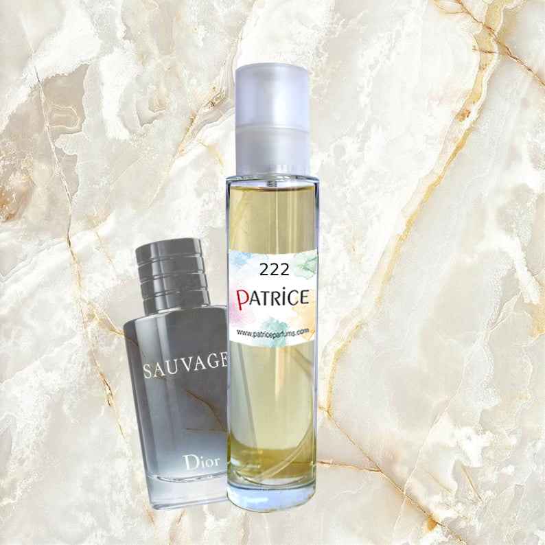 222 - equivalente a Sauvage 2015 de Christian Dior.