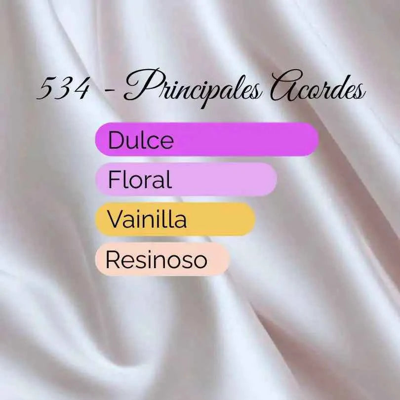 534 - equivalente a LOVE, DON ́T BE SHY BY KILIAN DE BY KILIAN