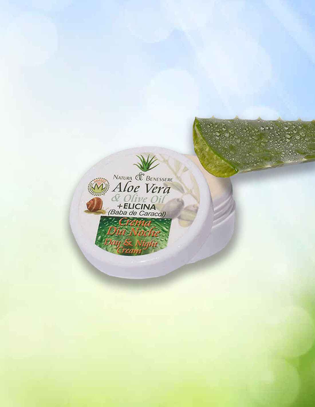 Crema Áloe Vera & Olive Oil & Elicina
