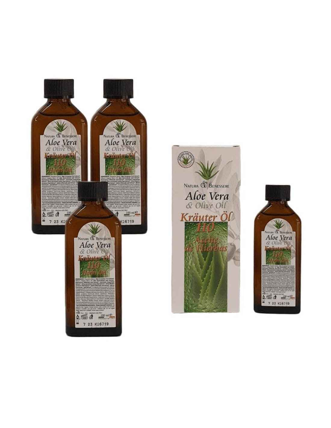 Aceite 110 Hierbas 3 + 1 de Regalo